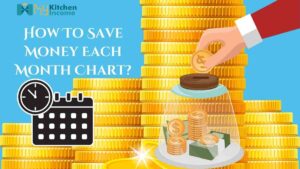 How to save money each month chart?