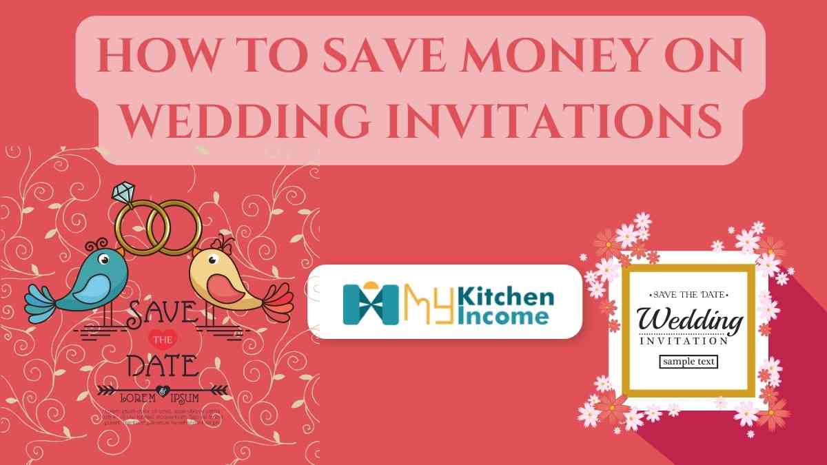How to save money on wedding invitations