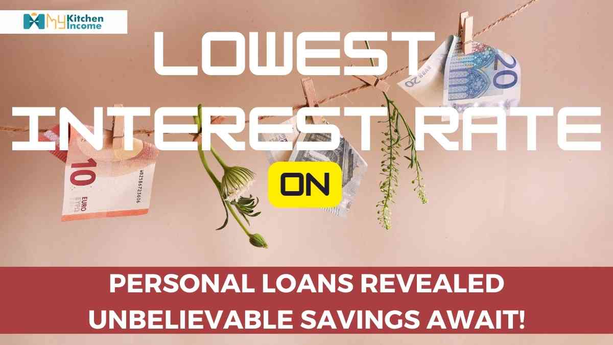 lowest interest rate on personal loans