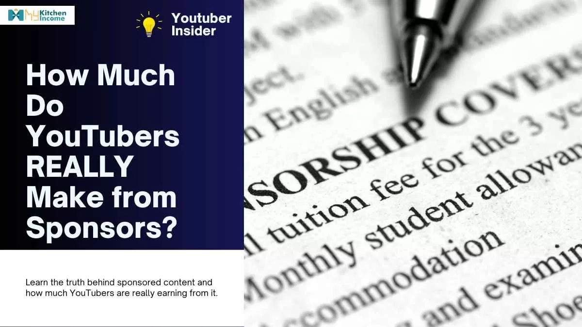 how much do youtubers make from sponsors