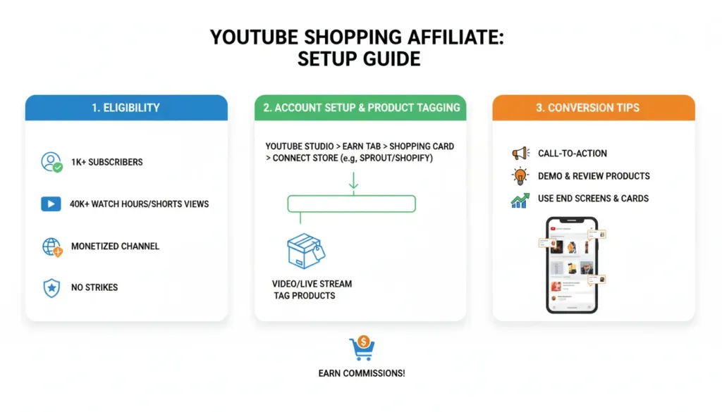 YouTube Shopping Affiliate
